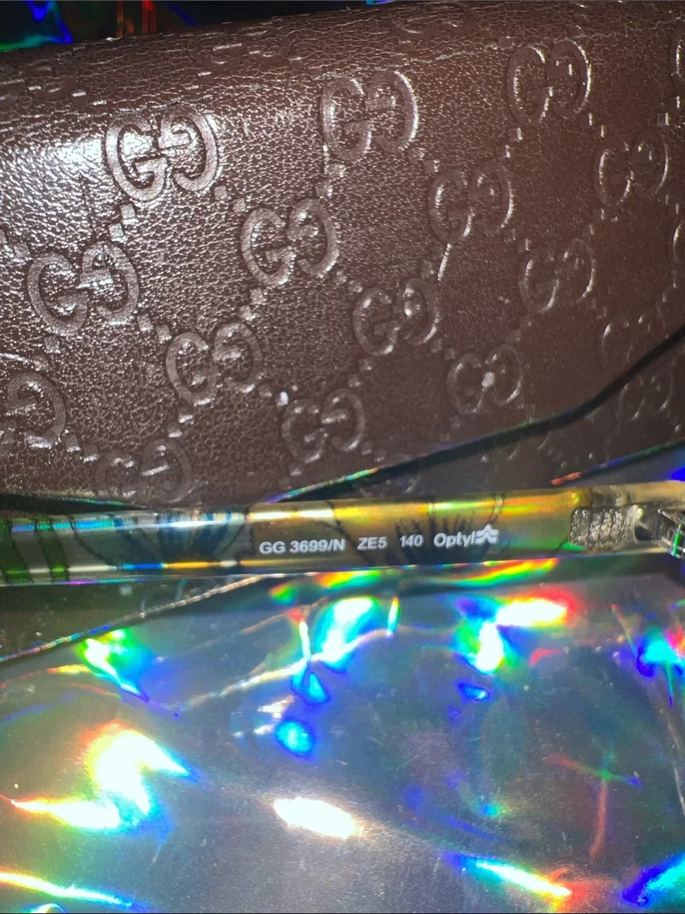 Gucci Floral Optical Glasses with Branded Case